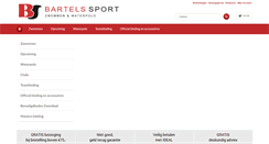 Desktop Screenshot of bartelssport.nl